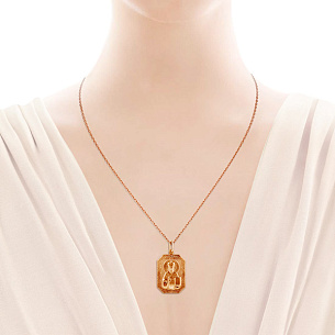 Иконка из золота Николай Чудотворец