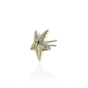 Звезда на погоны из жёлтого золота