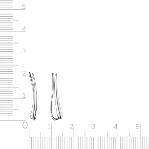 Серьги Клаймберы из серебра