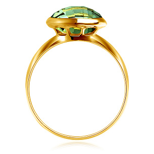 Золотое кольцо с аметистом