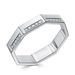 Кольцо из платины с бриллиантами