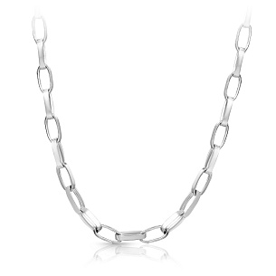 Колье из серебра с