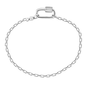 Браслет декоративный из серебра