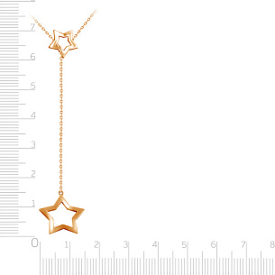 Колье из красного золота