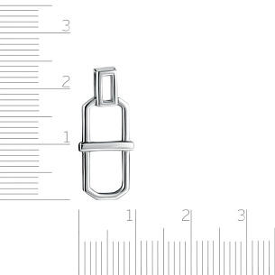 Подвеска из серебра