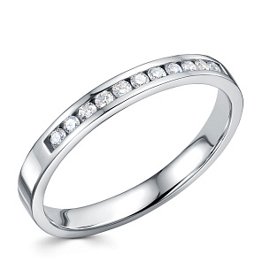 Кольцо из платины с бриллиантами