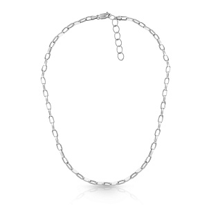 Колье из серебра с