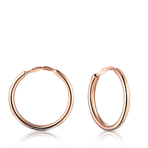 Конго детские из красного золота