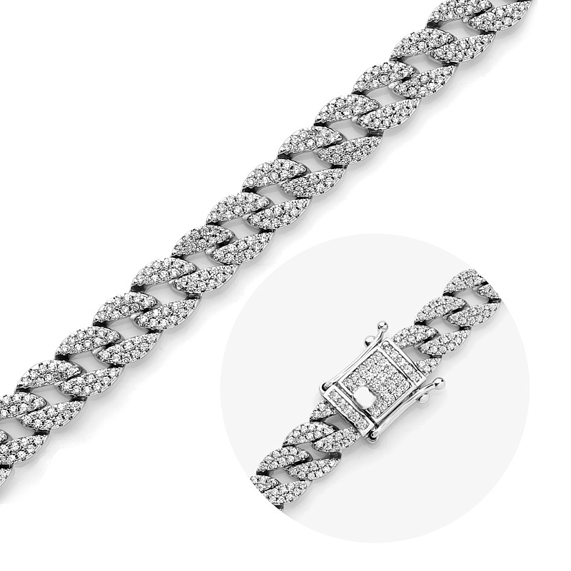 

Браслет декоративный из серебра 16SB288-0001000104