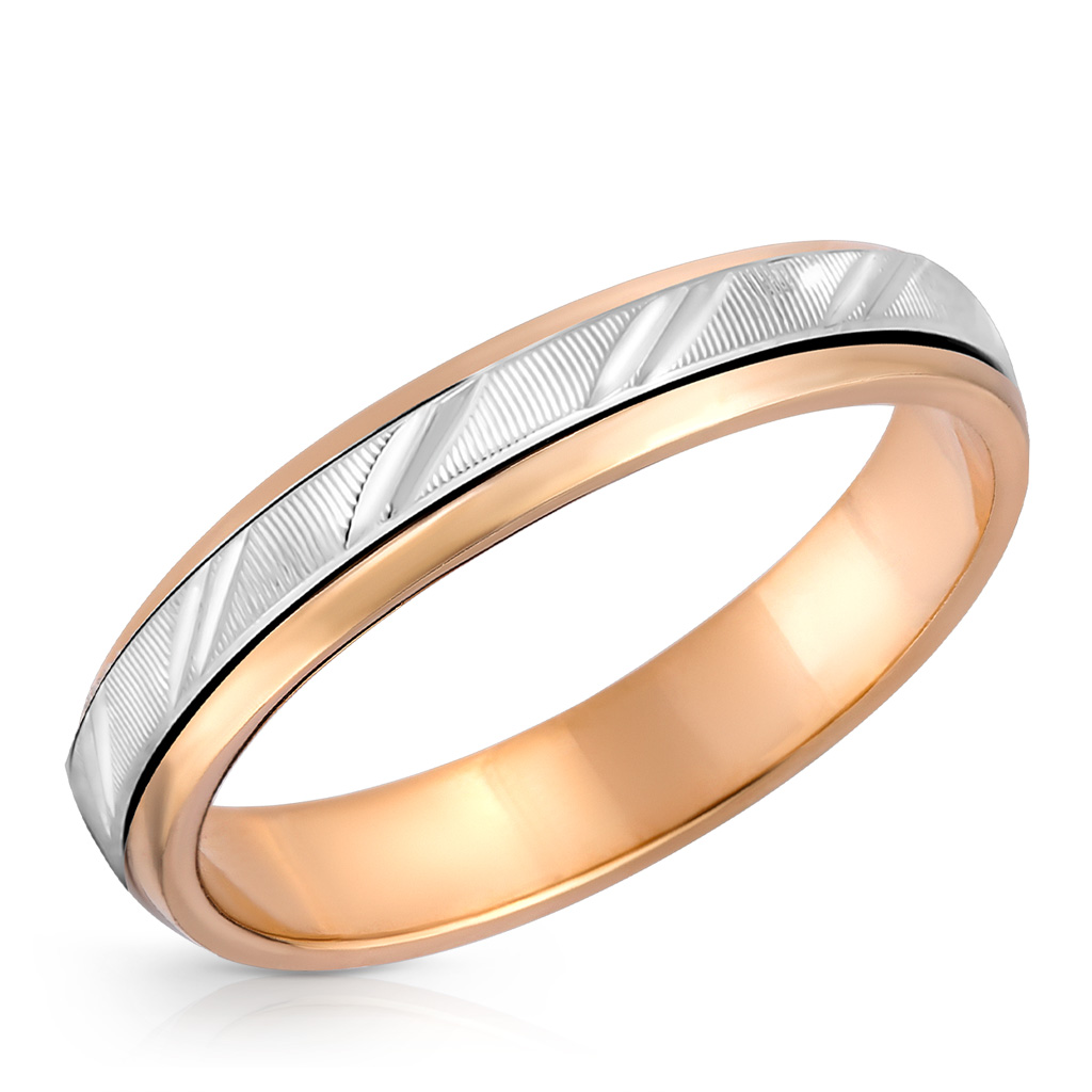 Кольцо обручальное вращающееся без вставок кольцо грация золото безразмерное