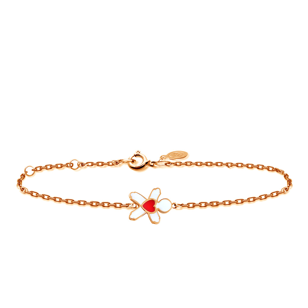 Браслет декоративный из золота браслет ассорти япония белая лиса с ами красный в золоте 17 5см