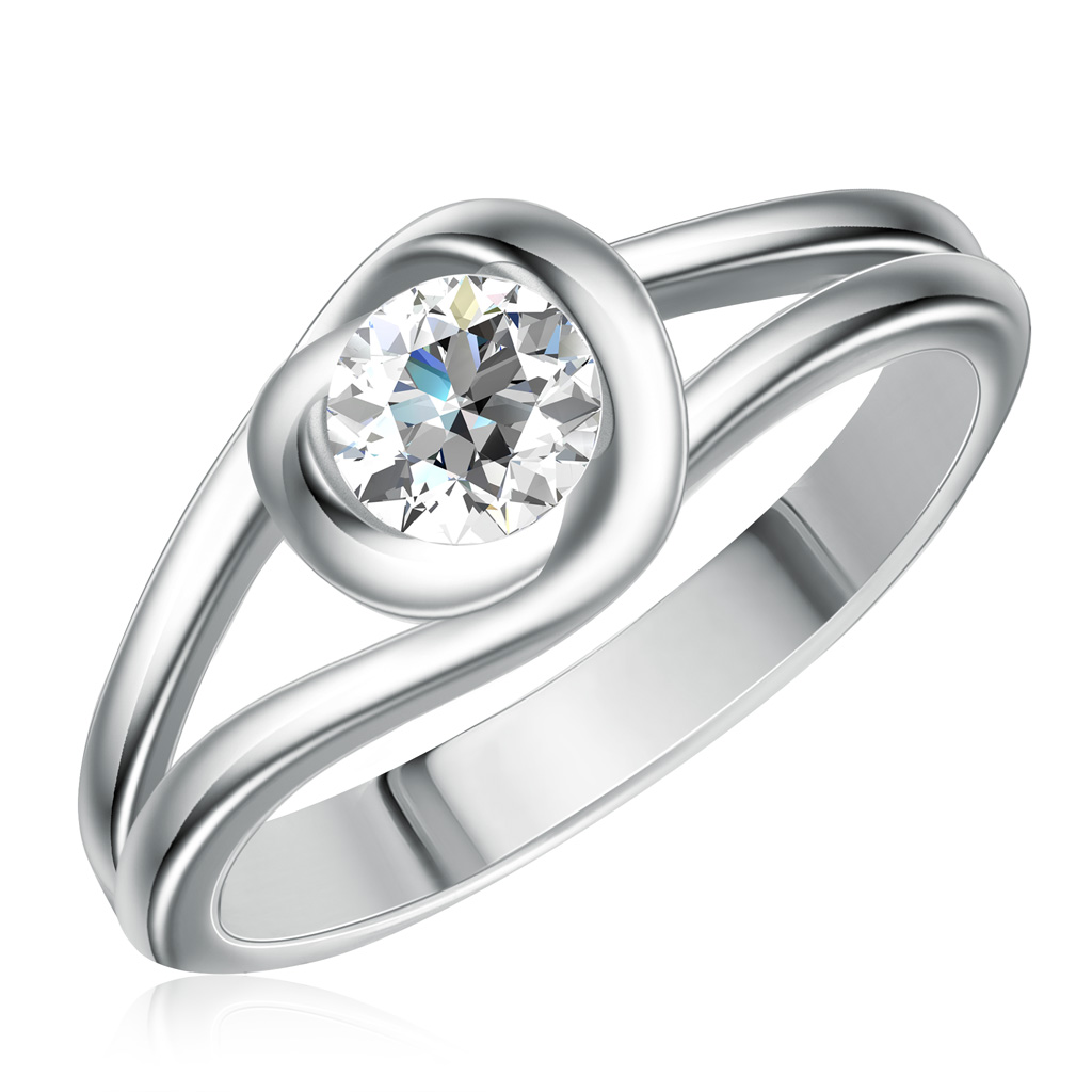 Кольцо из серебра кольцо печатка из серебра р 18 5 sokolov 95010219