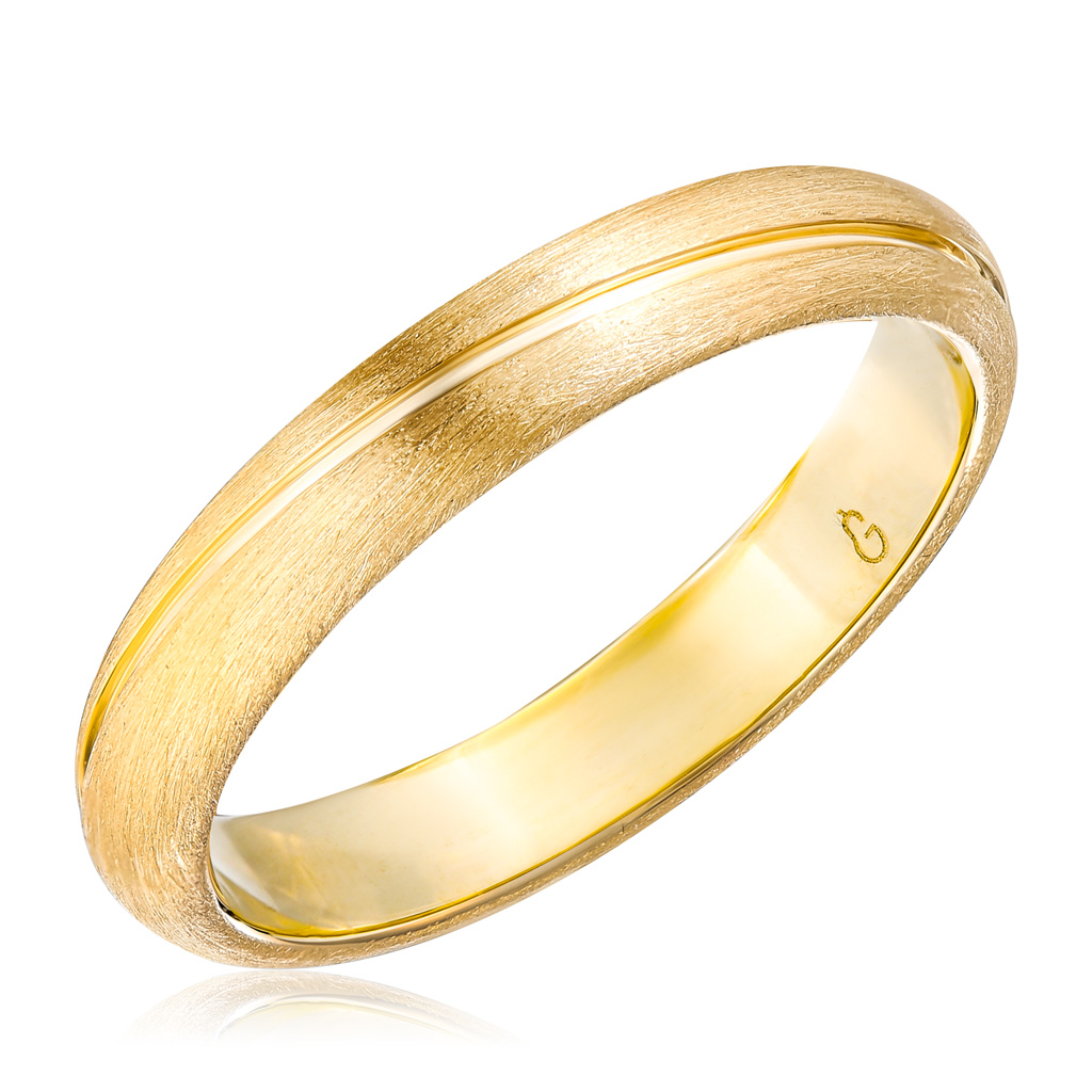 Кольцо обручальное из желтого золота 45610772190