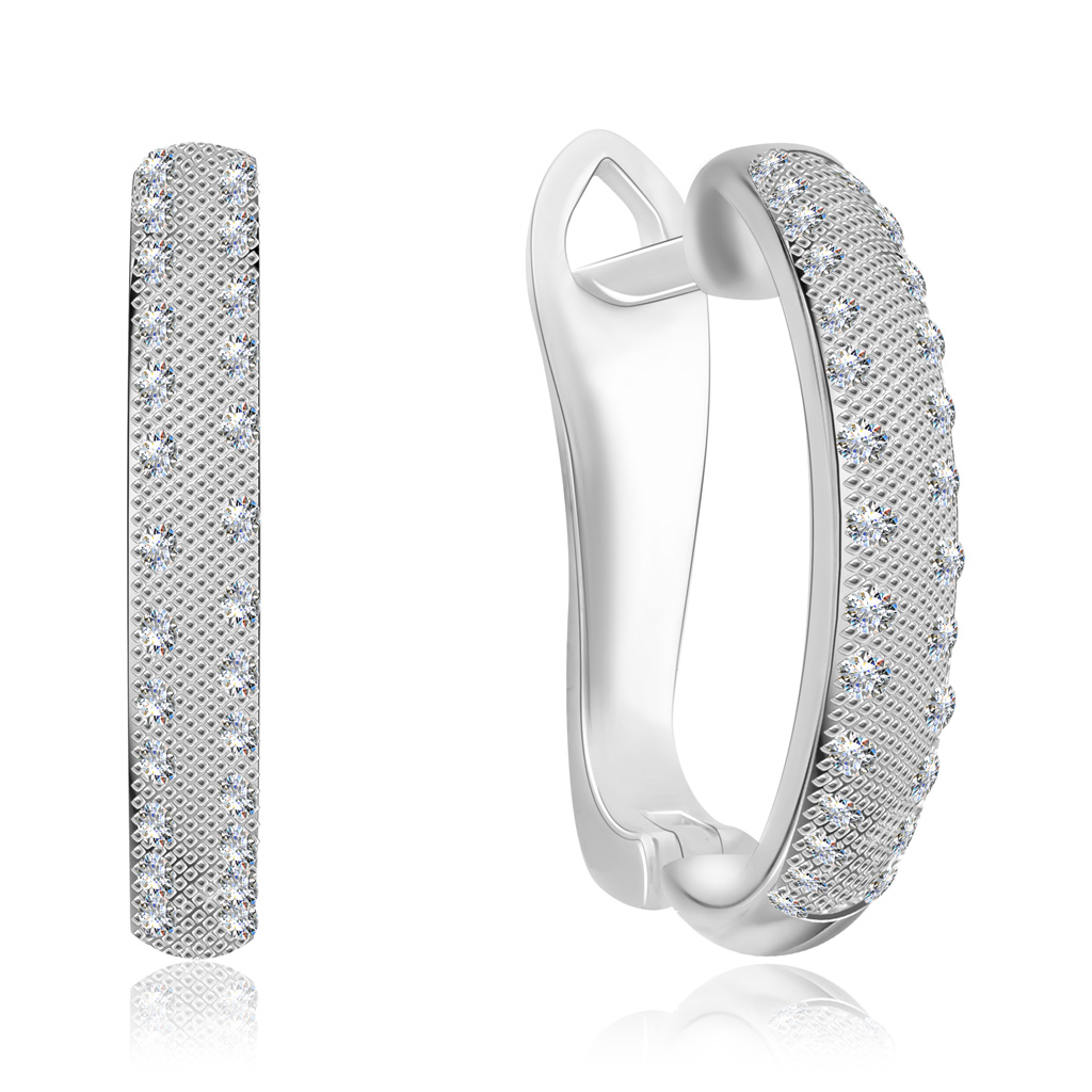 

Серьги из золота юаE10383D/N