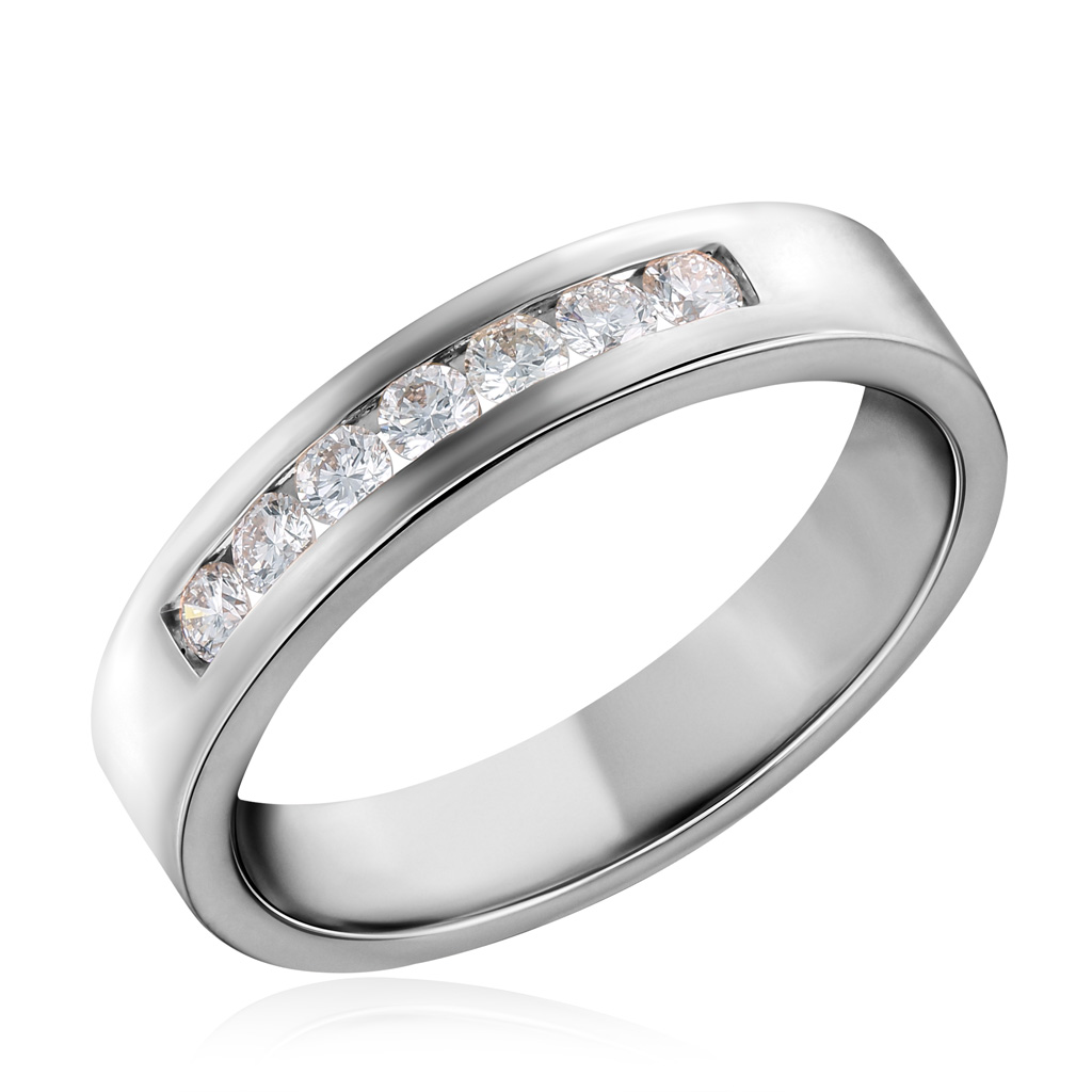 Кольцо обручальное из золота кольцо из красного золота р 17 5 sokolov diamonds 3010553 бриллиант изумруд