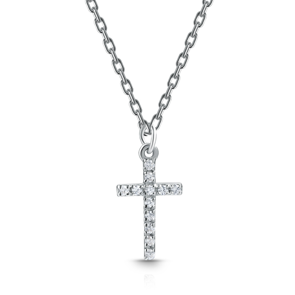 

Колье из серебра с47-227ф-