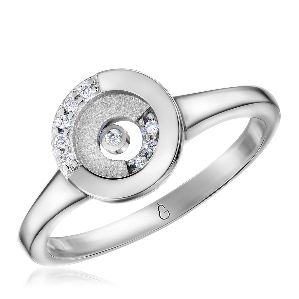 Кольцо из белого золота с бриллиантами кольцо из белого золота р 17 джей ви r31691c0214rw001 ps ru wsa wg рубин