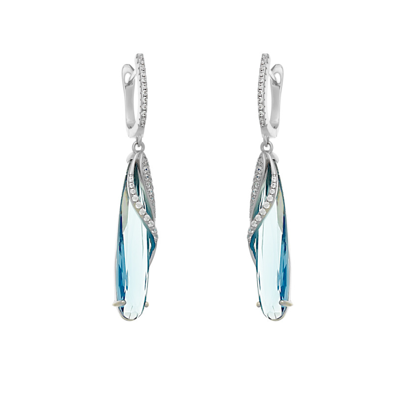 

Серьги с английским замком из серебра 0600611-0001950102