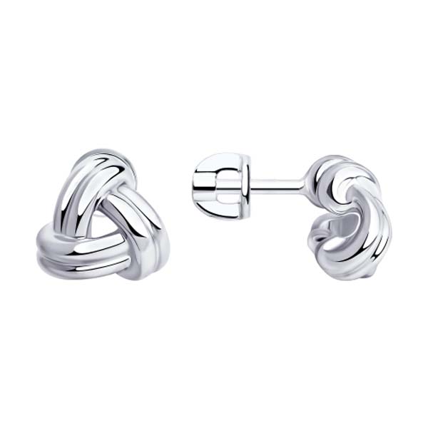 

Серьги-пуссеты из серебра 94023858