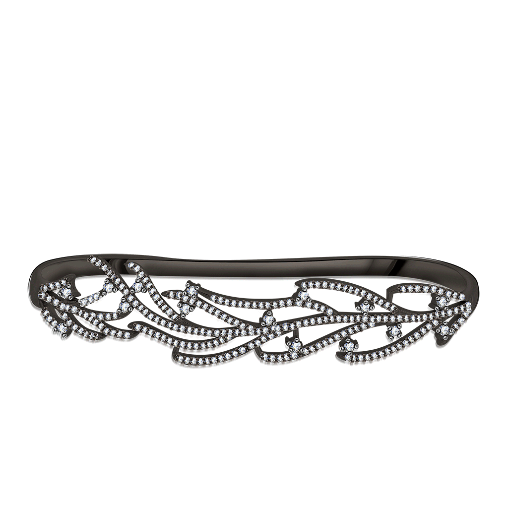 

Серебряный браслет на ладонь XR0245-1bk