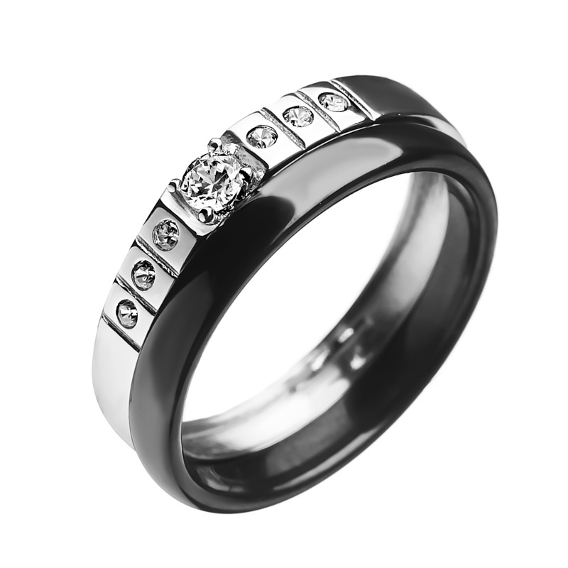 Кольцо двойное из серебра кольцо из серебра с ситаллом искусственным эмалью р 17 sokolov 92011911