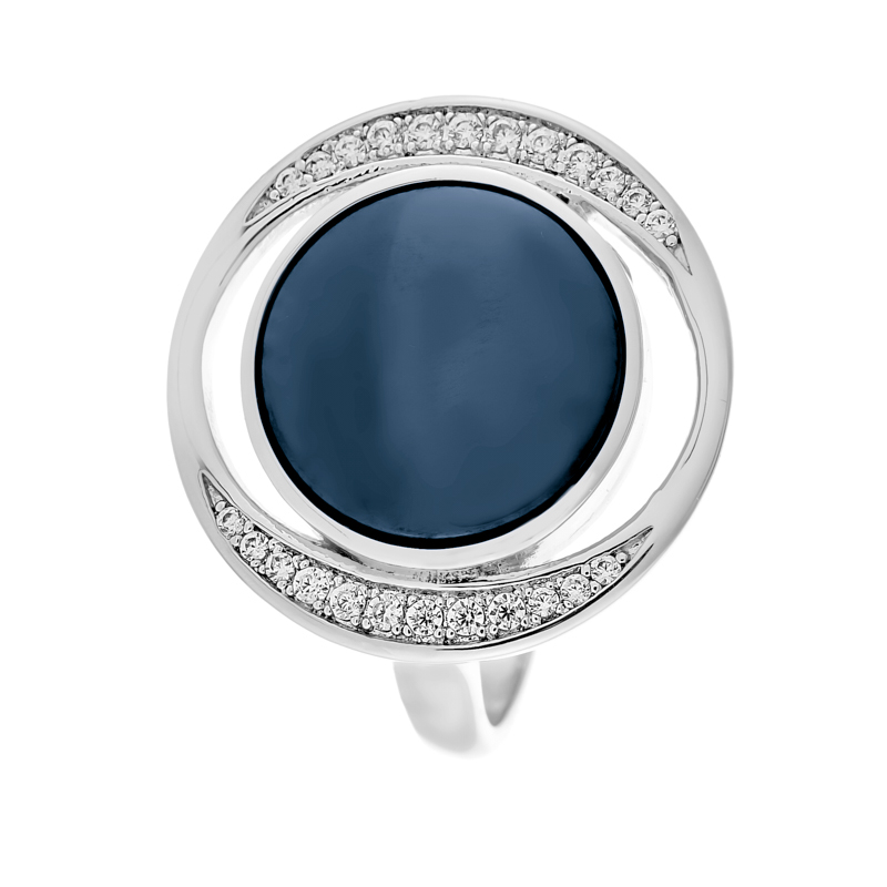 Кольцо из серебра кольцо фаланговое из серебра с фианитом р 17 джей ви pr130124d 001