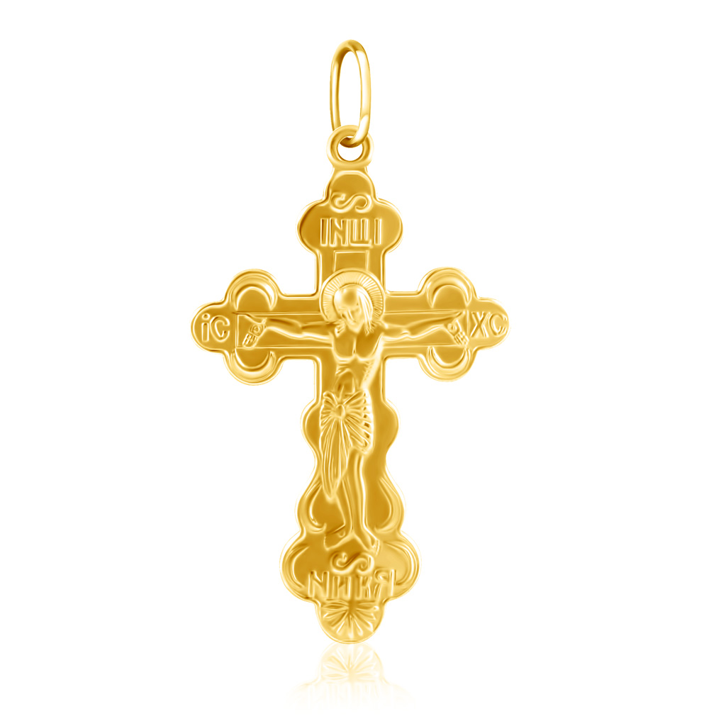 Крест из золота казачий крест
