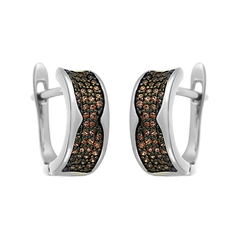 

Серьги с английским замком из серебра 0400805-0011002702