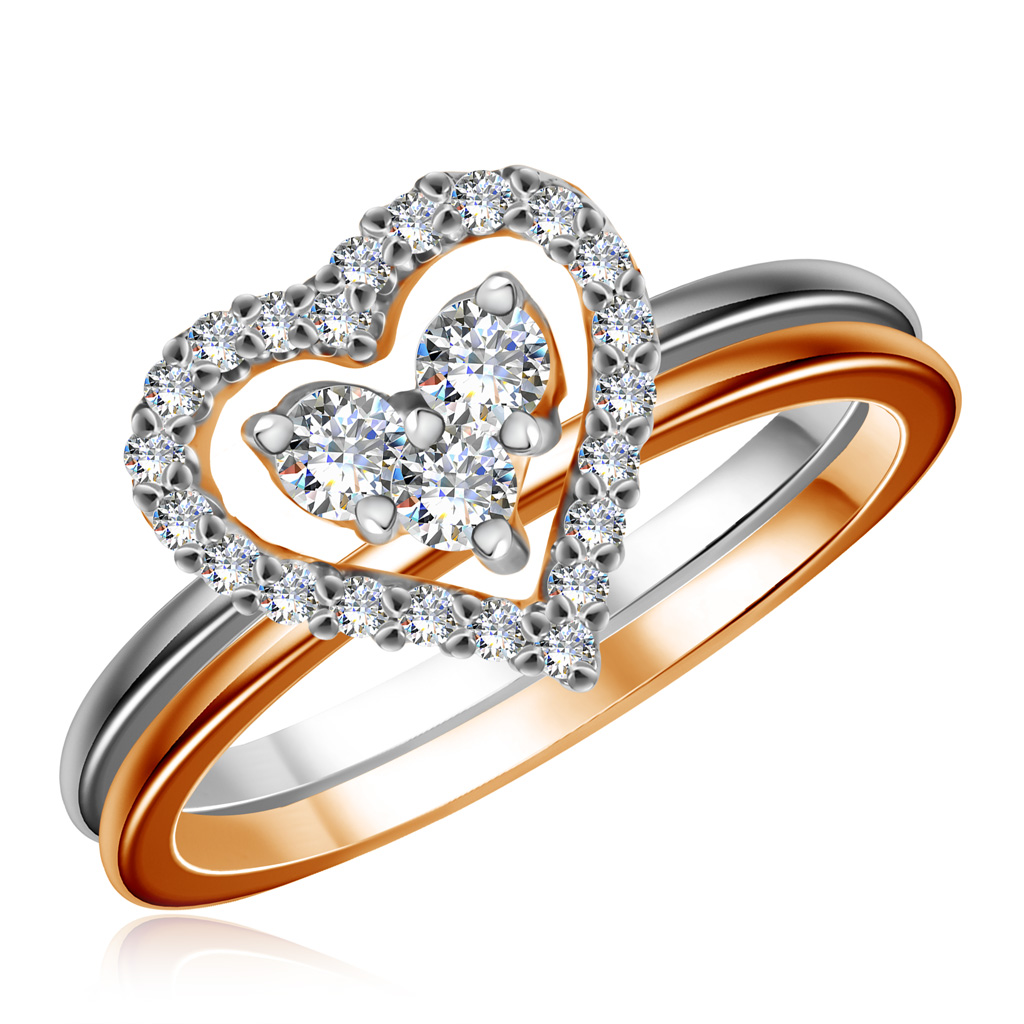 Золотые Свадебные кольца с бриллиантами