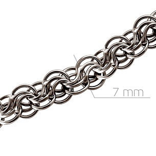 Браслет ручной работы из серебра