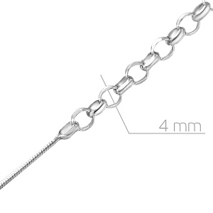 Колье из серебра