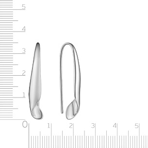 Серьги из серебра