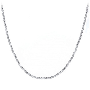 Колье из серебра