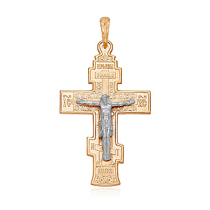 Крест Святая Мученица София Римская, серебро 925 проба (арт. 33.035)