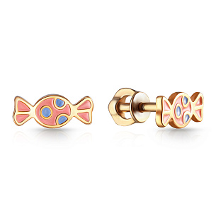 Серьги детские из серебра